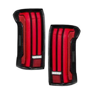 Toyota Tacoma Tail Lights - FORM Lighting - Sequential LED - Red - `24-`26